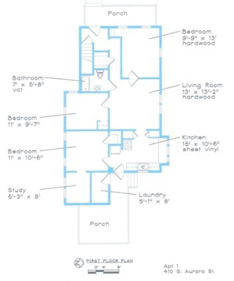 Ithaca Apartment: 410 S Aurora Street