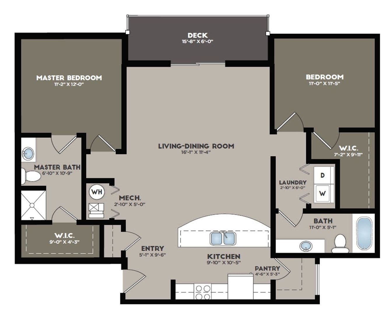 West Des Moines Apartment: 8350 Cascade Avenue