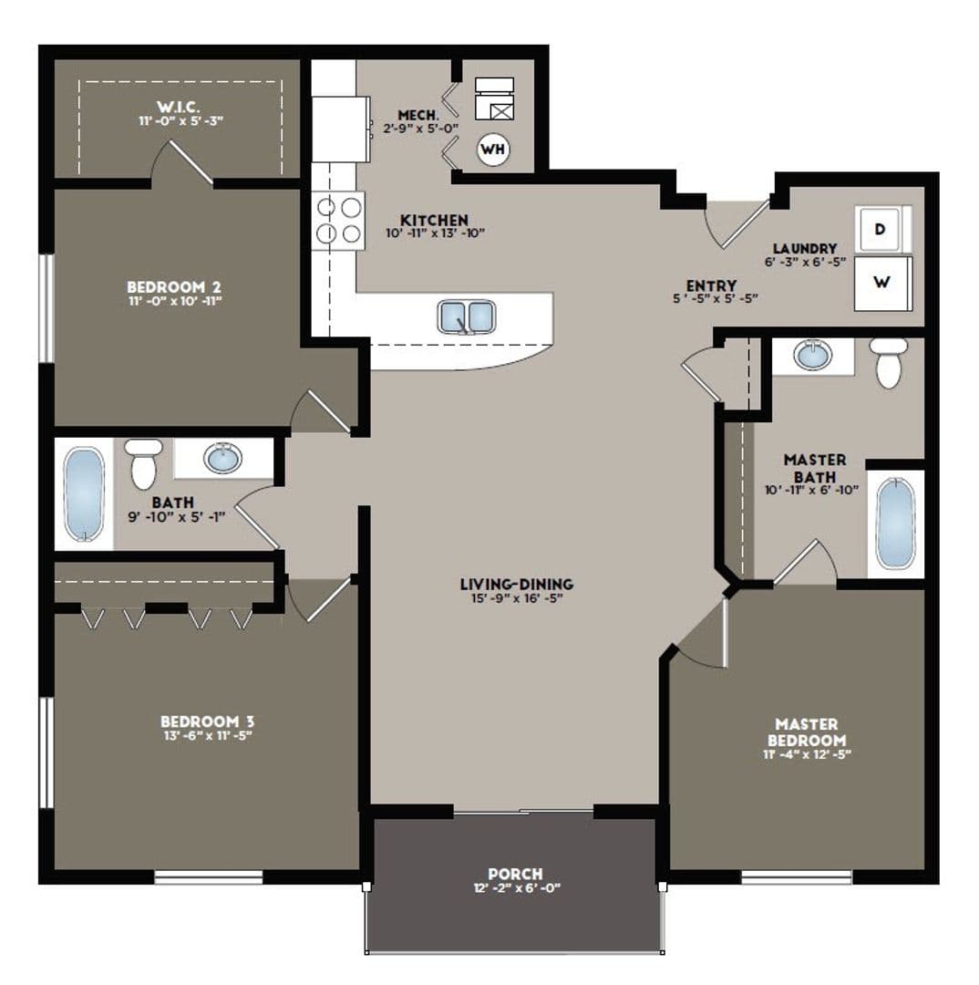 West Des Moines Apartment: 8350 Cascade Avenue