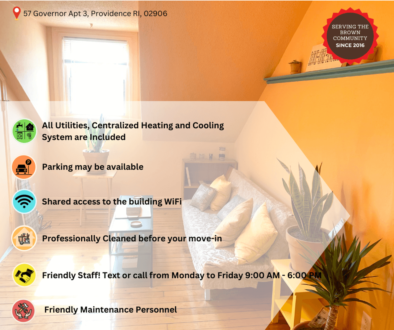 Providence Apartment: 57 Governor St