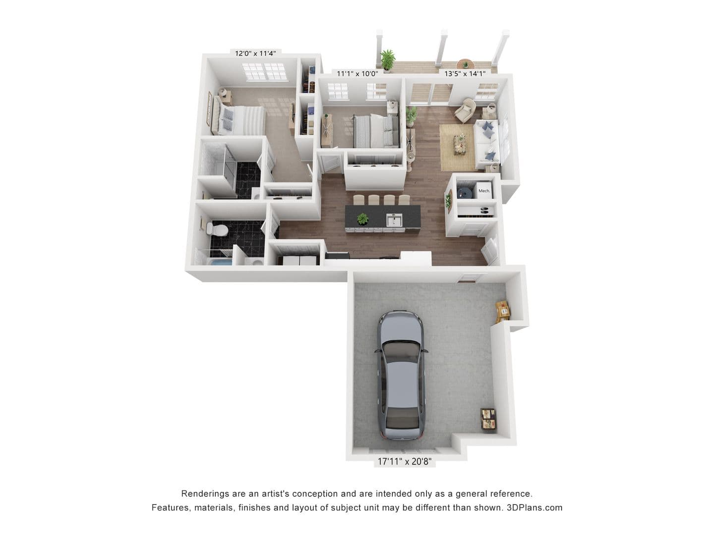 Glenmont Apartment: 2 Mystic Lane