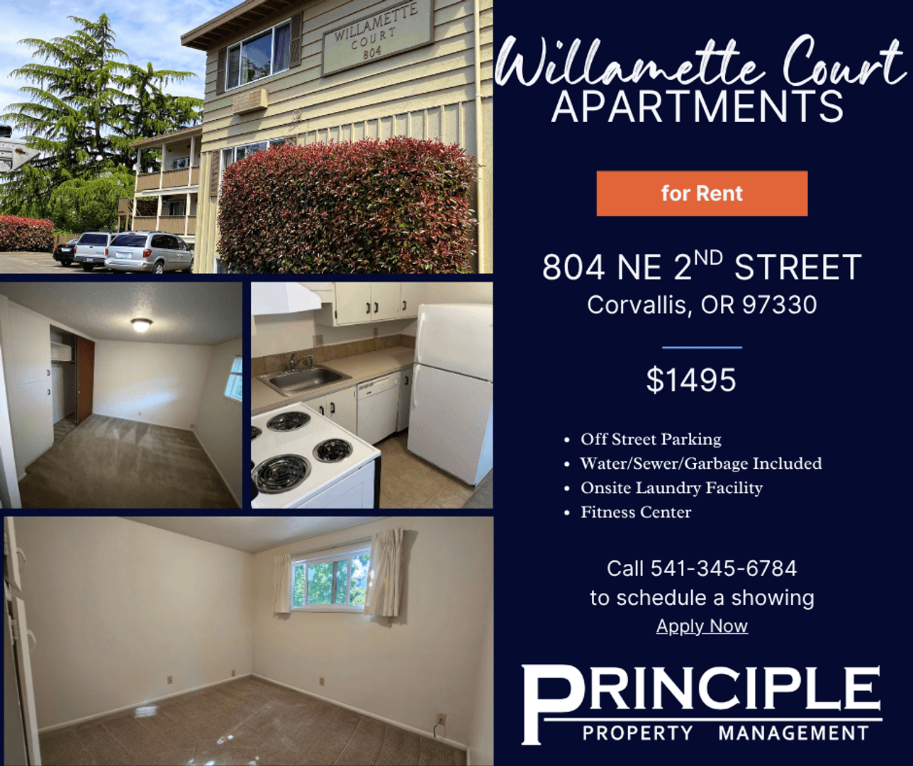Corvallis Apartment: 804 NE 2nd Street