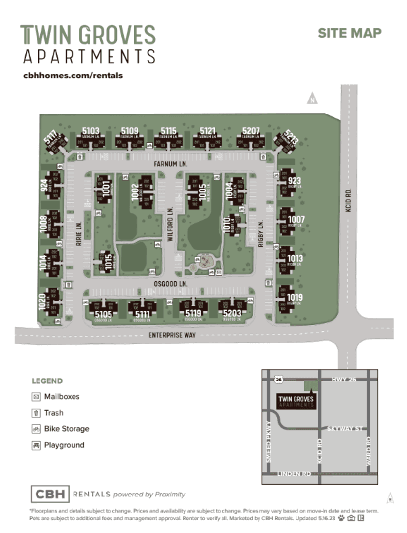 Caldwell Apartment: 1004 Rigby Lane #202