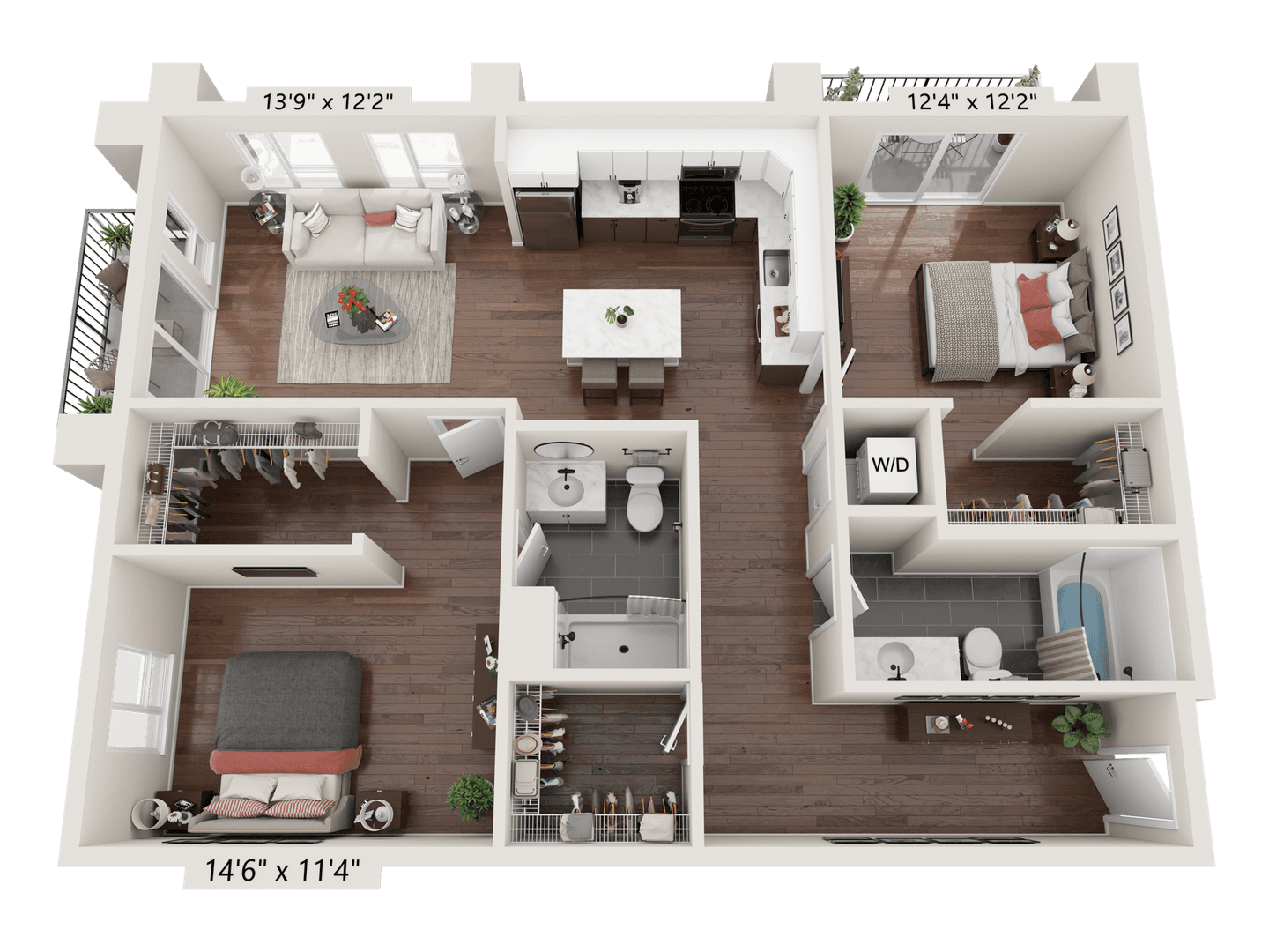 Eau Claire Apartment: 2016 Oxford Avenue