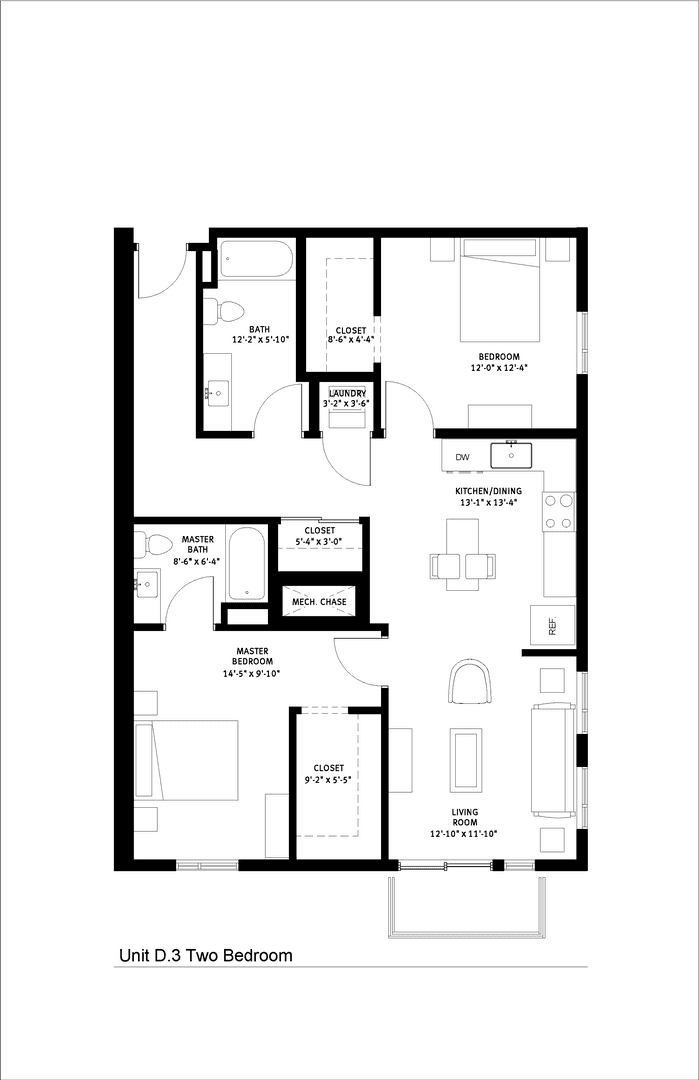 Superior Apartment: 1001 Belknap Street