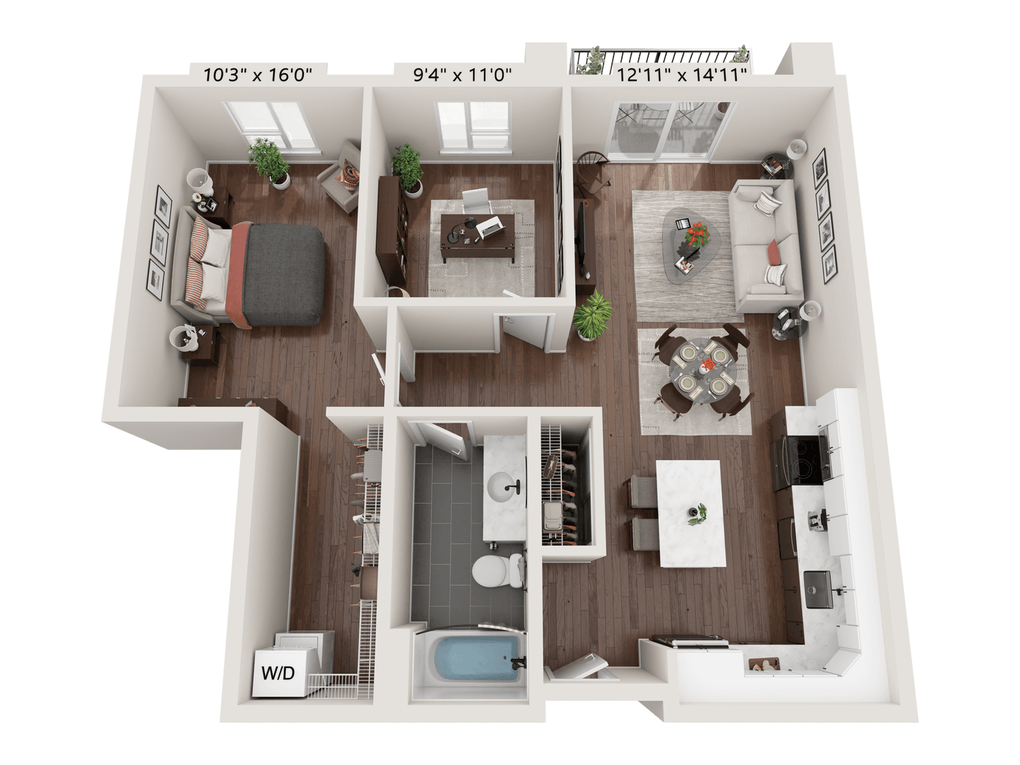 Eau Claire Apartment: 2016 Oxford Avenue