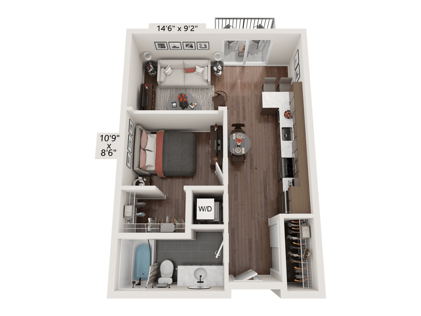 Eau Claire Apartment: 2016 Oxford Avenue