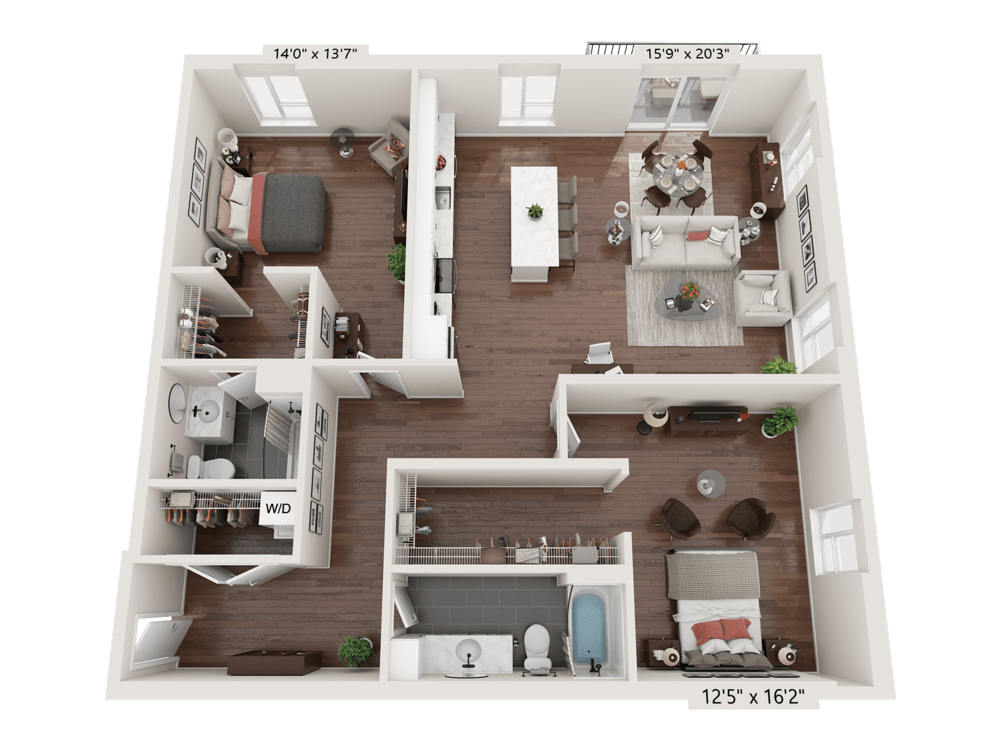Eau Claire Apartment: 1920 Oxford Avenue
