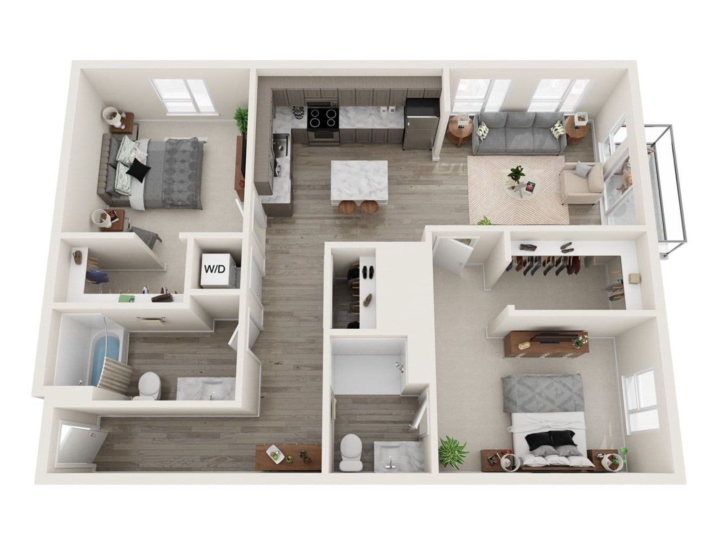 Superior Apartment: 1001 Belknap Street