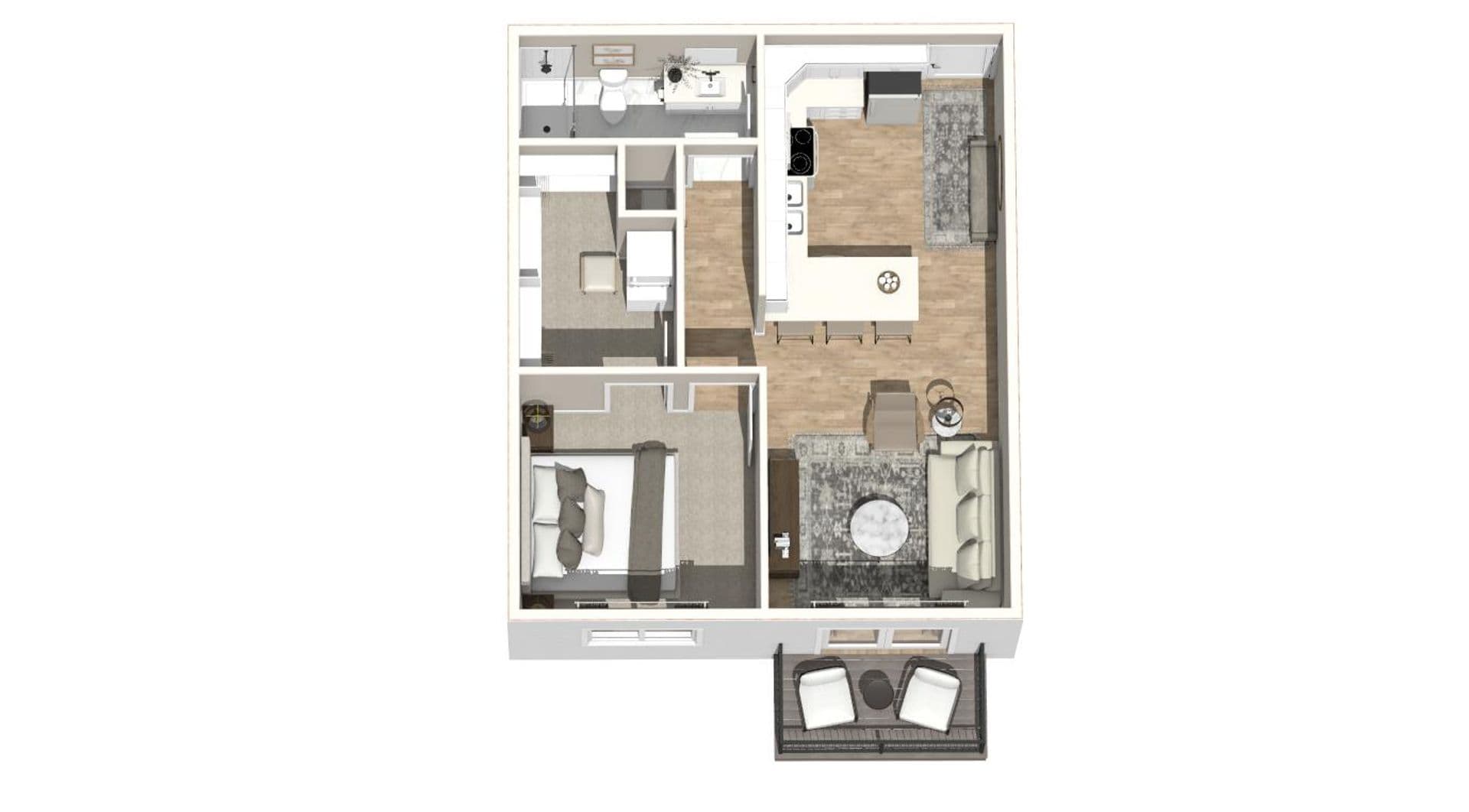 Columbus Apartment: 602 8th St