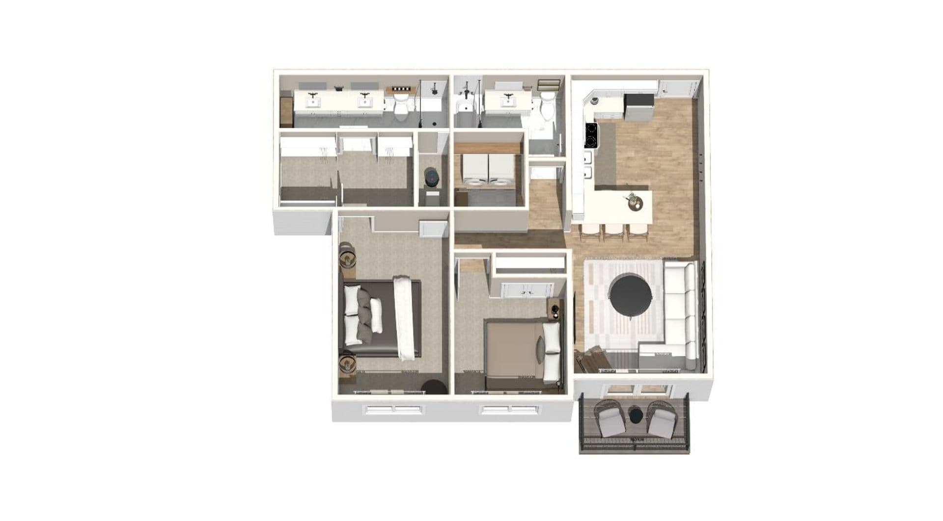 Columbus Apartment: 602 8th St