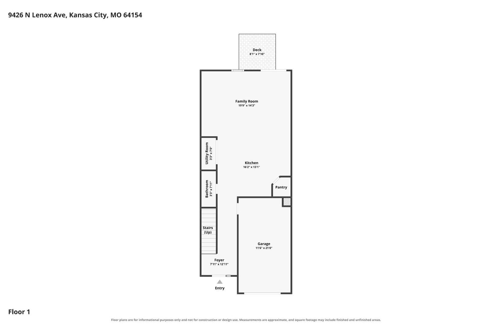 Kansas City Townhome: 9426 N Lenox Ave