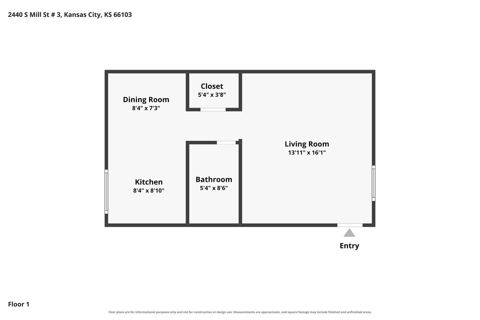 Kansas City Apartment: S Mill St