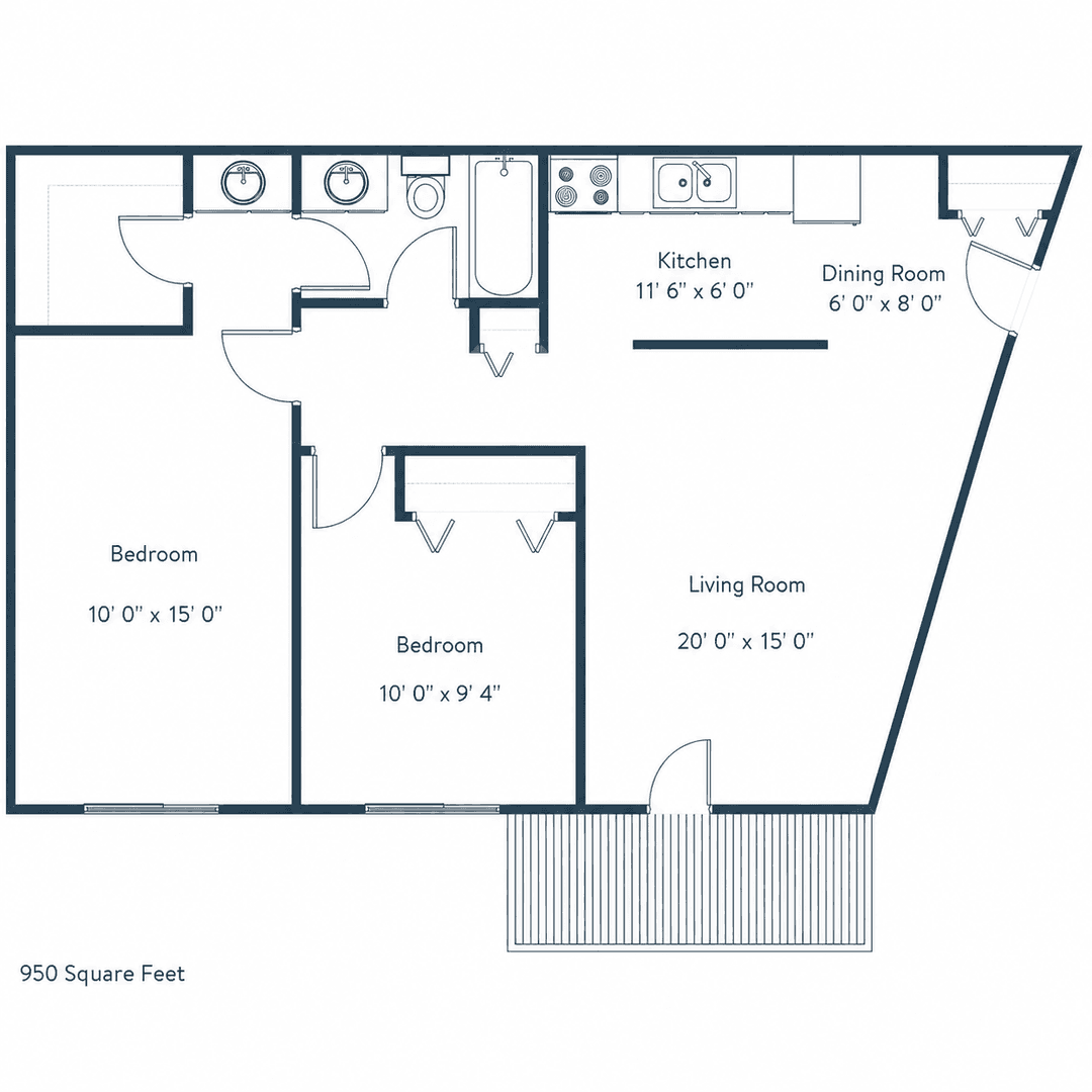 Saint Louis Park Apartment: 2524 Highway 100 S
