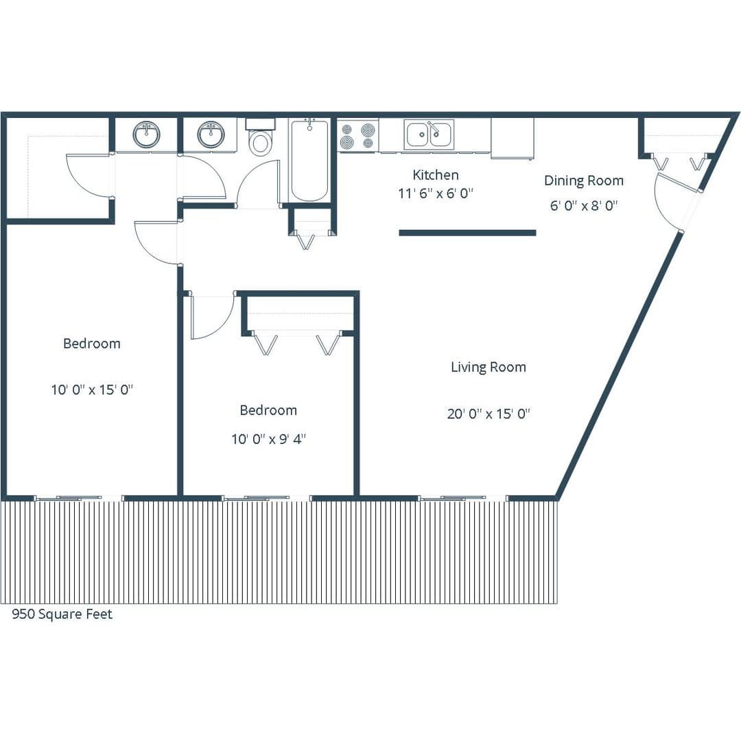 Saint Louis Park Apartment: 2524 Highway 100 S
