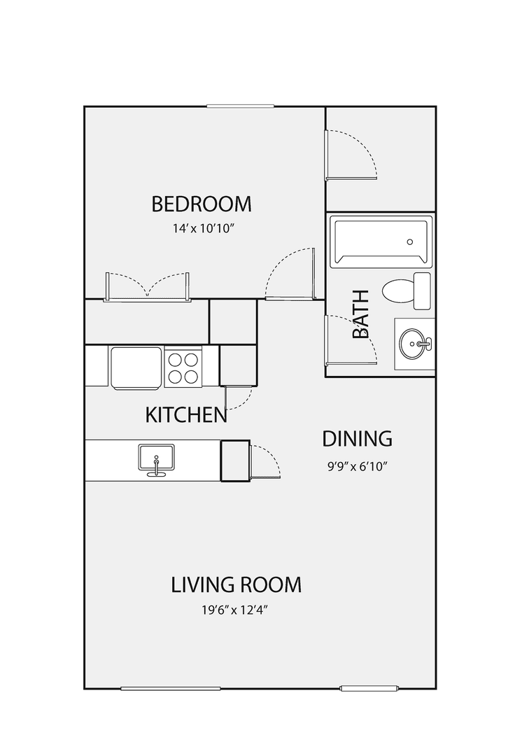 Austin Apartment: 2207 Lawnmont Ave
