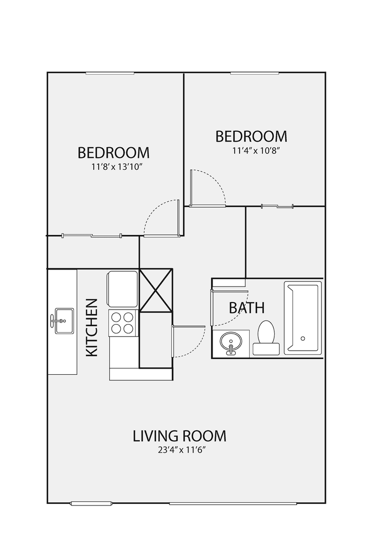 Austin Apartment: 2200 W North Loop Blvd
