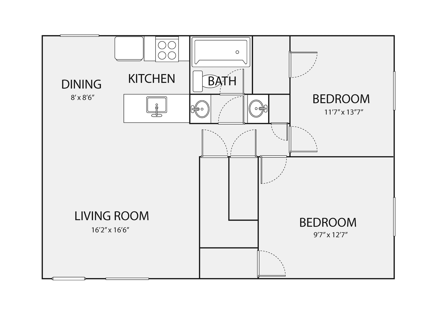 Austin Apartment: 1515 Palma Plaza