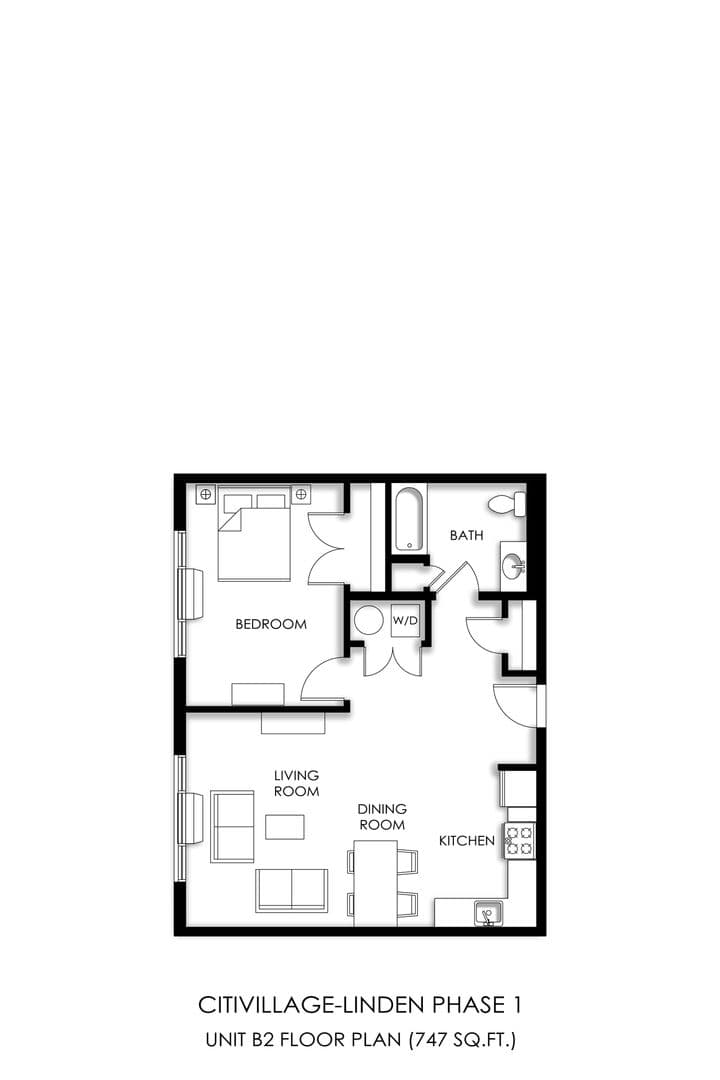 Linden Apartment: 1140 E. Saint Georges Ave
