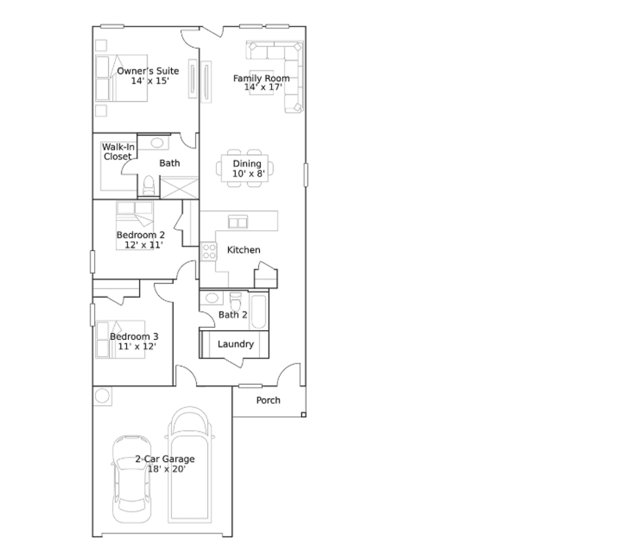 Providence Village House: 11048 Losino Avenue