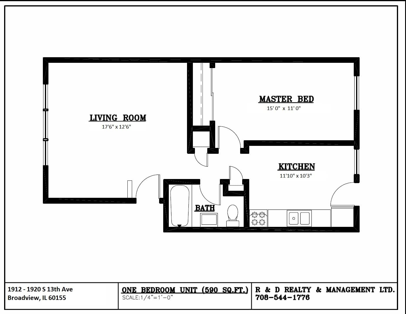 Broadview Apartment: 1912 S. 13th Ave