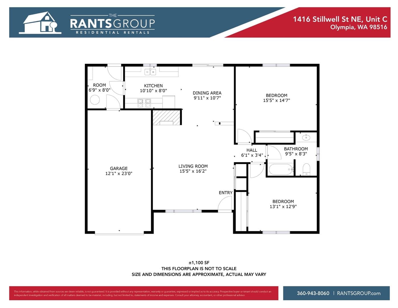 OLYMPIA Apartment: 1416 Stillwell St NE