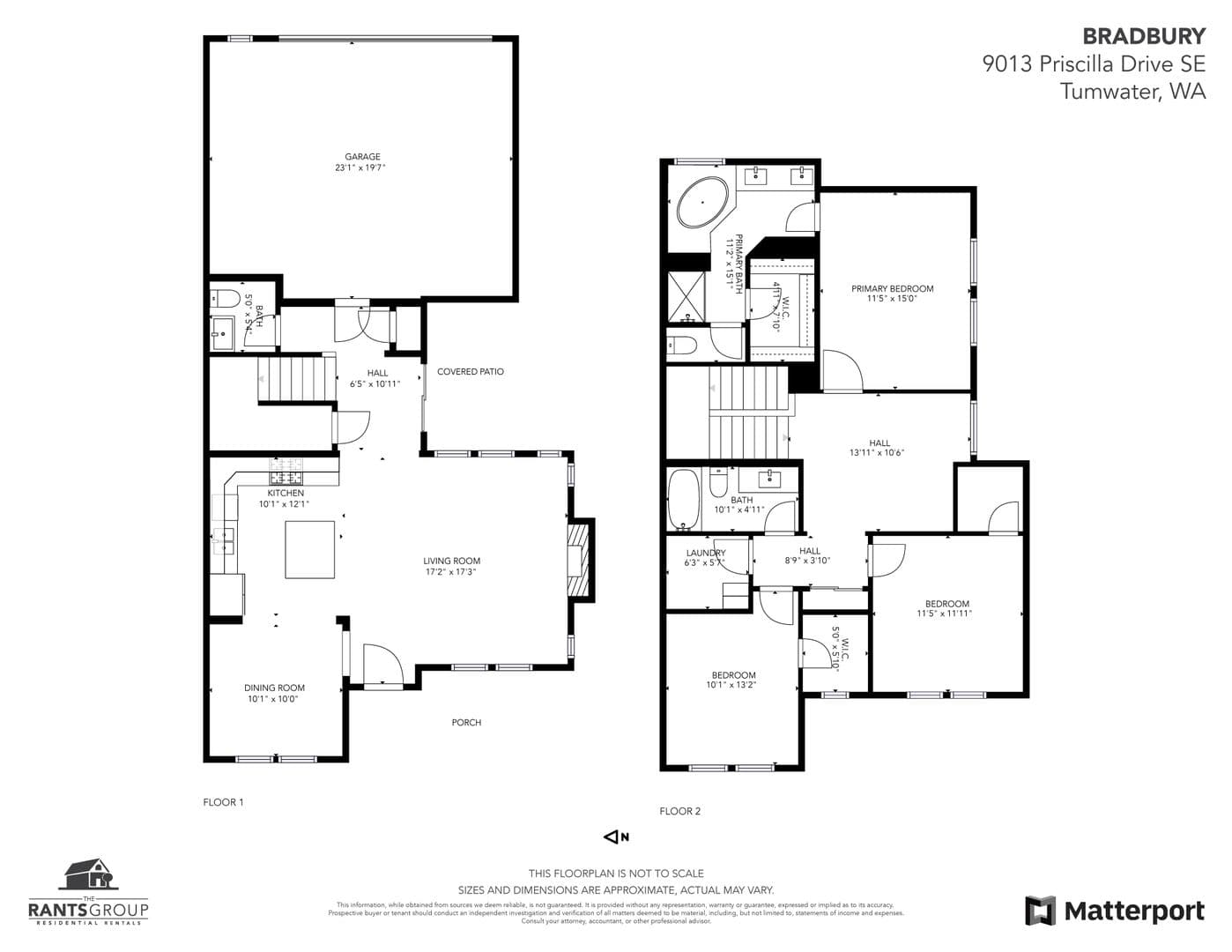 Tumwater House: 9013 Priscilla Dr SE