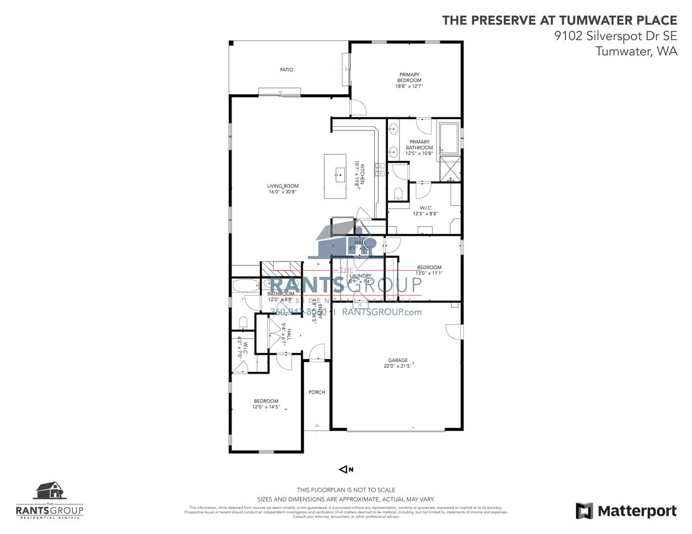 Tumwater House: 9102 Silverspot Dr SE