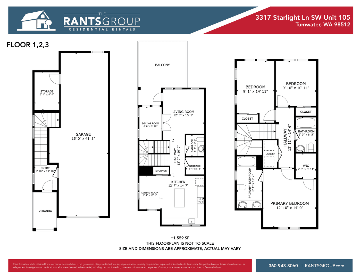 Tumwater Townhome: 1653 Starlight Ln SW