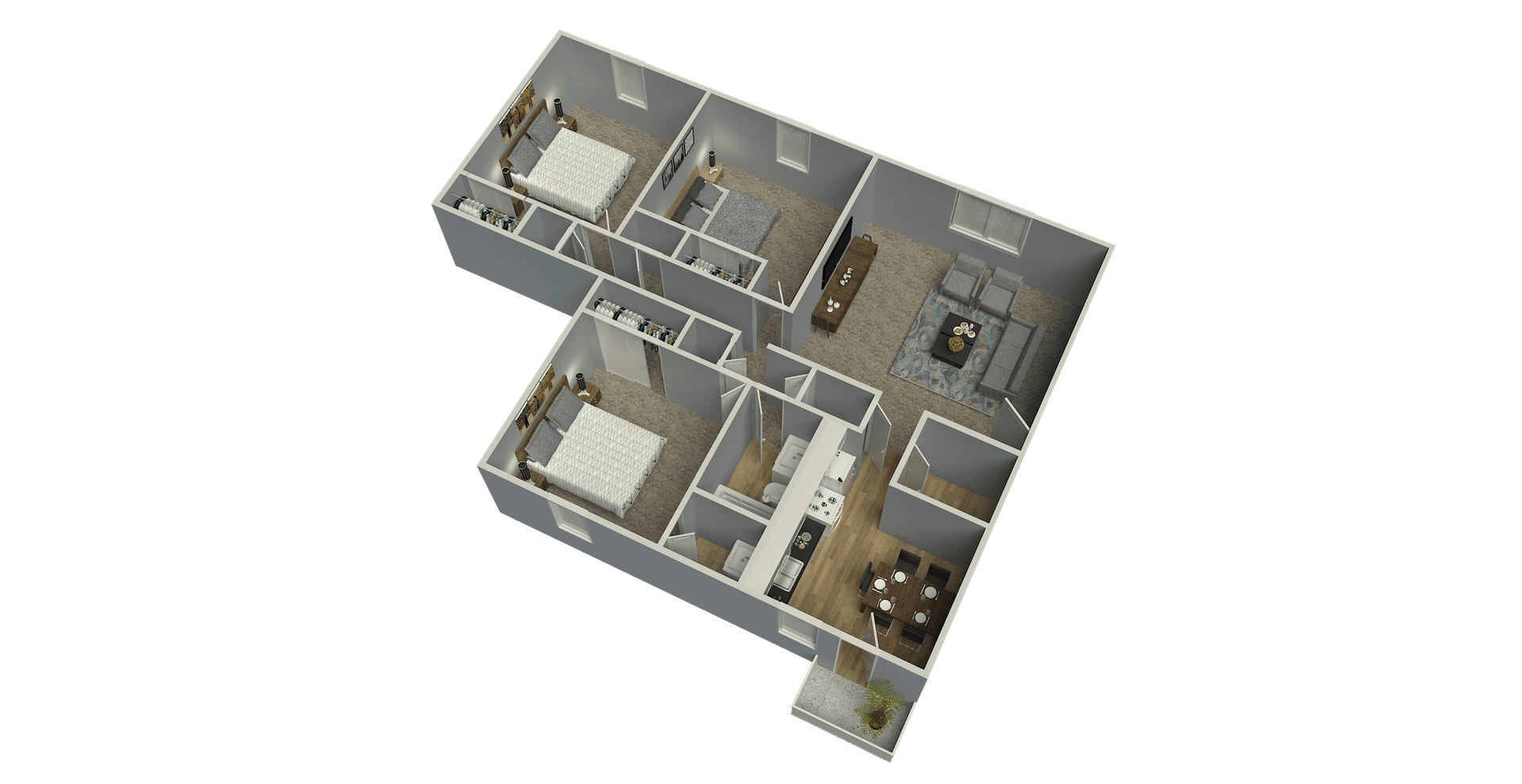 Edwardsville Apartment: 400-424 West Union St