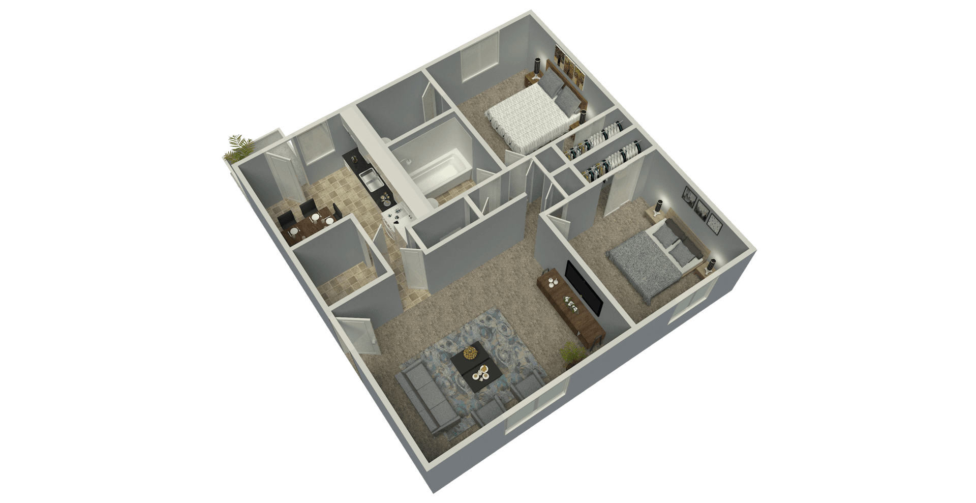 Edwardsville Apartment: 400-424 West Union St