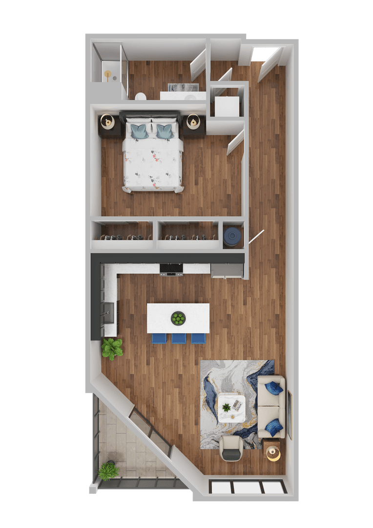 Edwardsville Apartment: 420 N Main