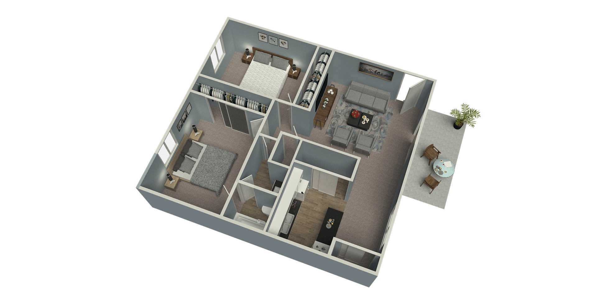 Edwardsville Apartment: 40 Devon Ct