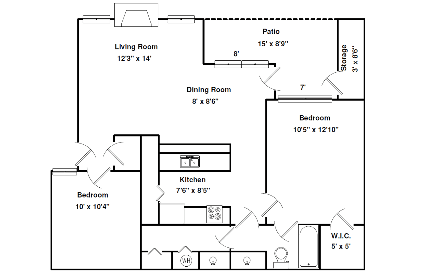 Bloomington Apartment: 2 Goose Creek Drive