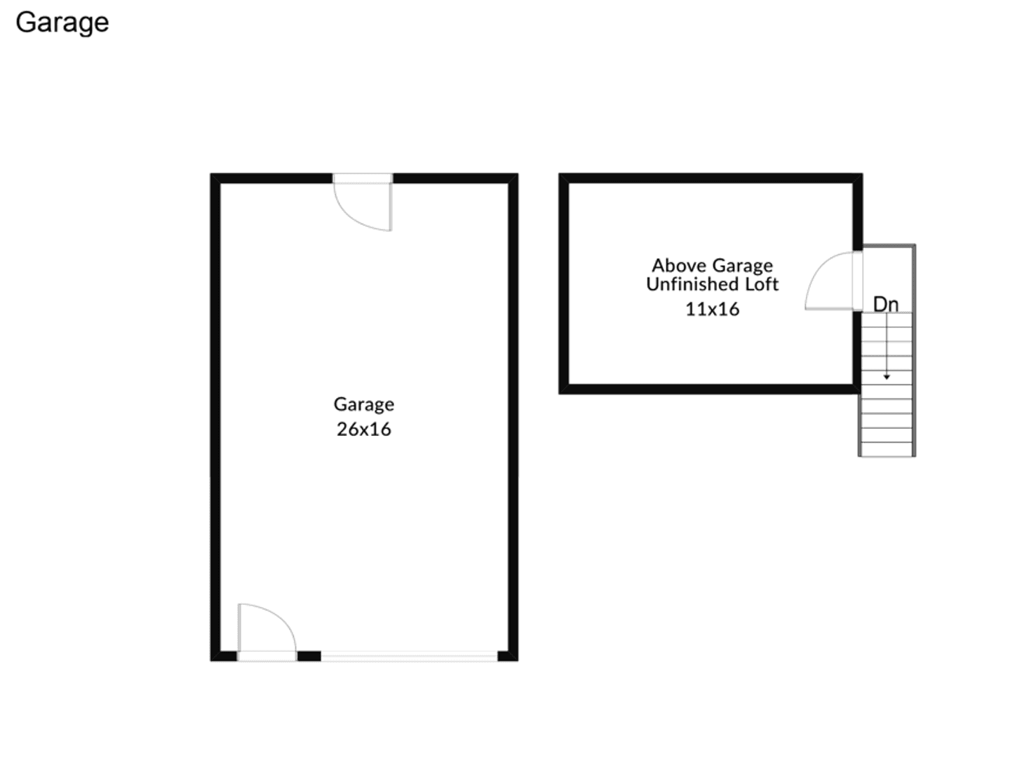 North Garden House: 3834 Thomas Dairy Lane.