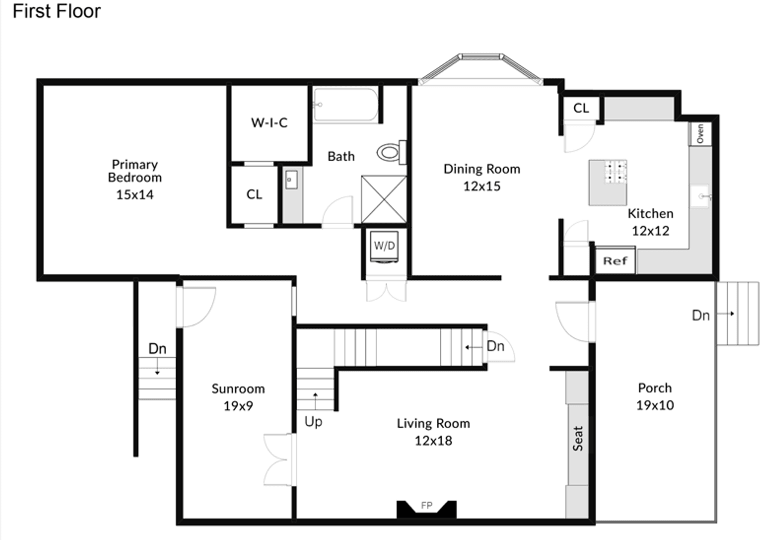 North Garden House: 3834 Thomas Dairy Lane.