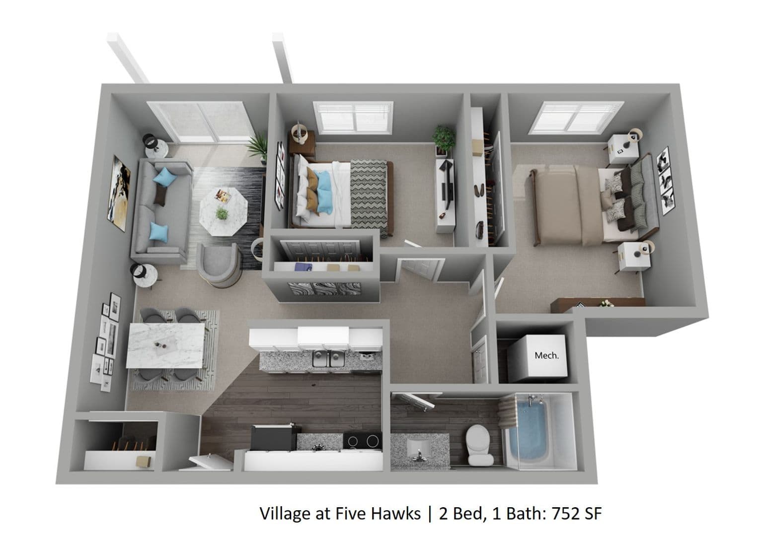 Prior Lake Apartment: 16615 Five Hawks Ave SE