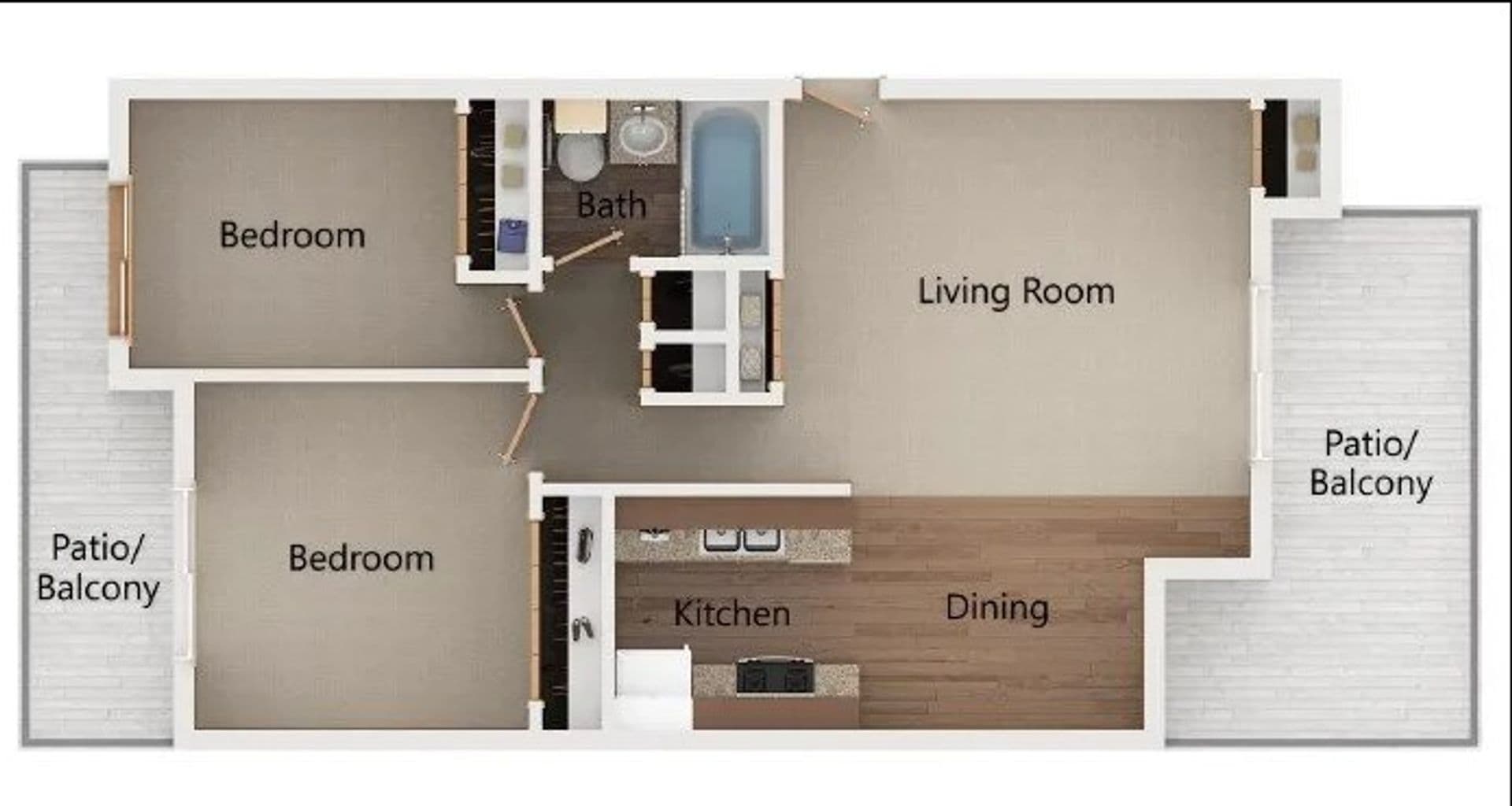 Rochester Apartment: 1260 17th Avenue NW