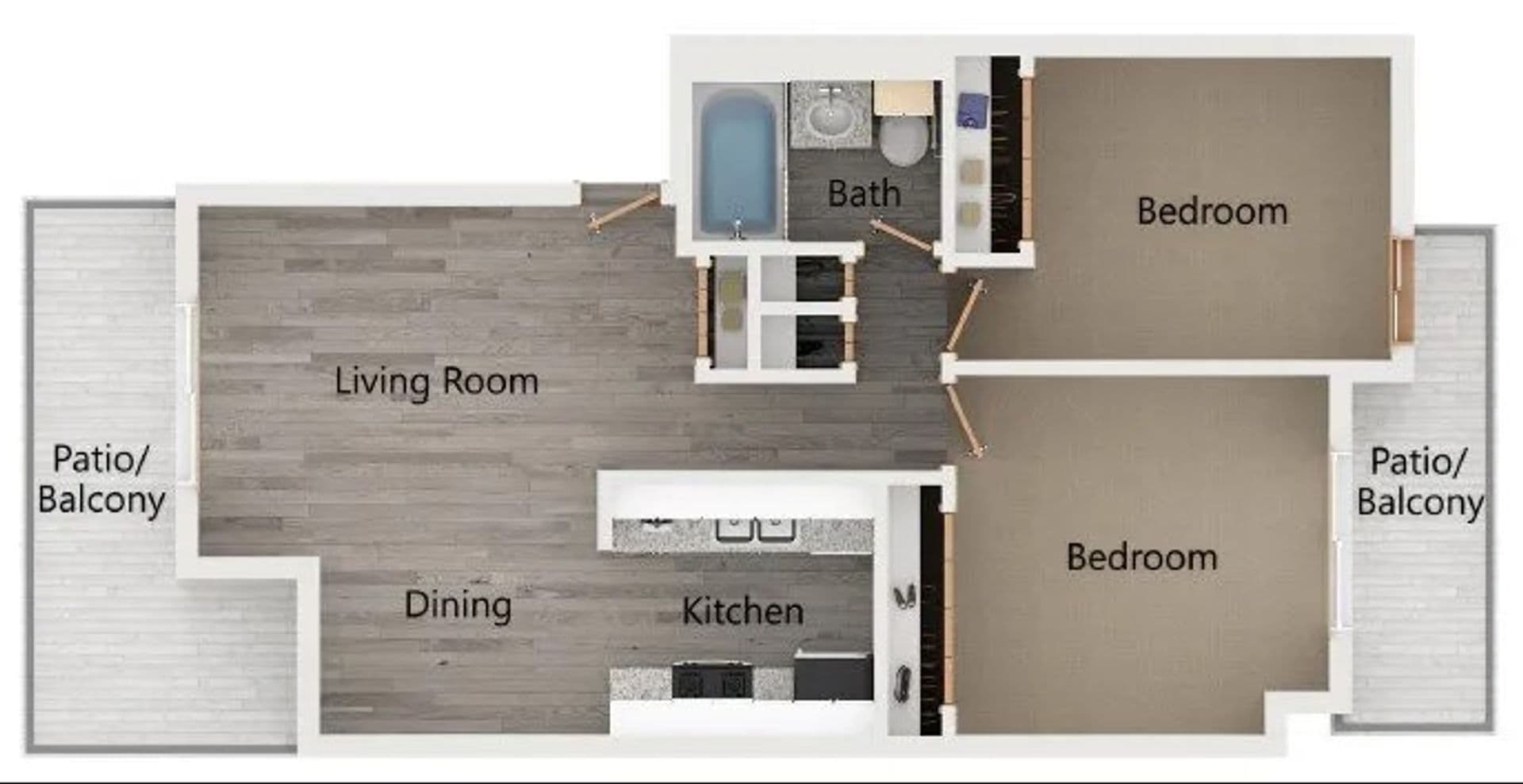 Rochester Apartment: 1260 17th Avenue NW
