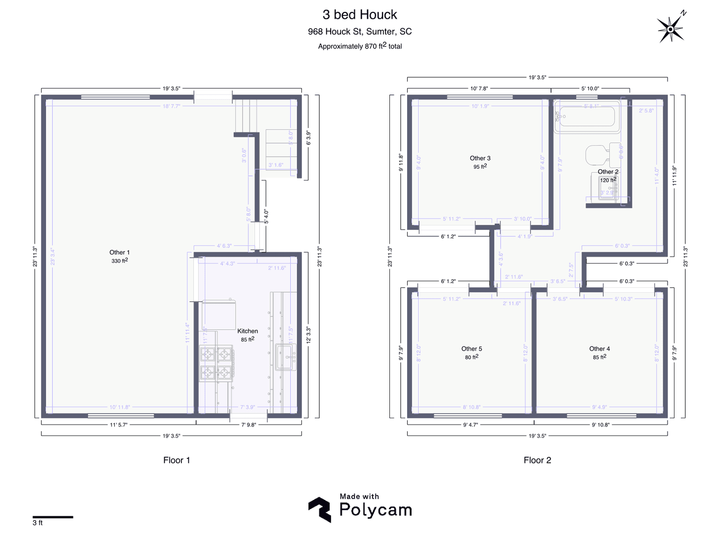 Sumter Apartment: 934-938 Houck St