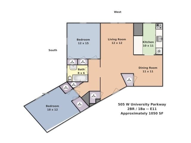 Baltimore Apartment: 505 West University Pkwy