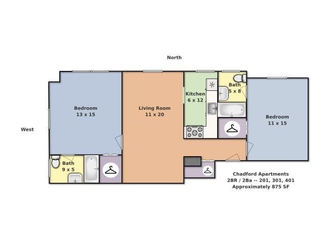 Baltimore Apartment: 909 W. University Pkwy