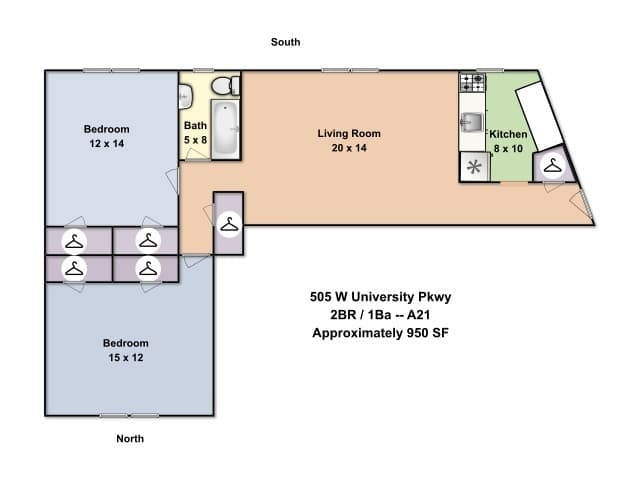 Baltimore Apartment: 505 West University Pkwy