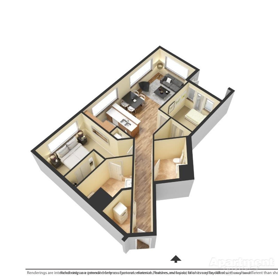 Seattle Apartment: 954 E. Union St.