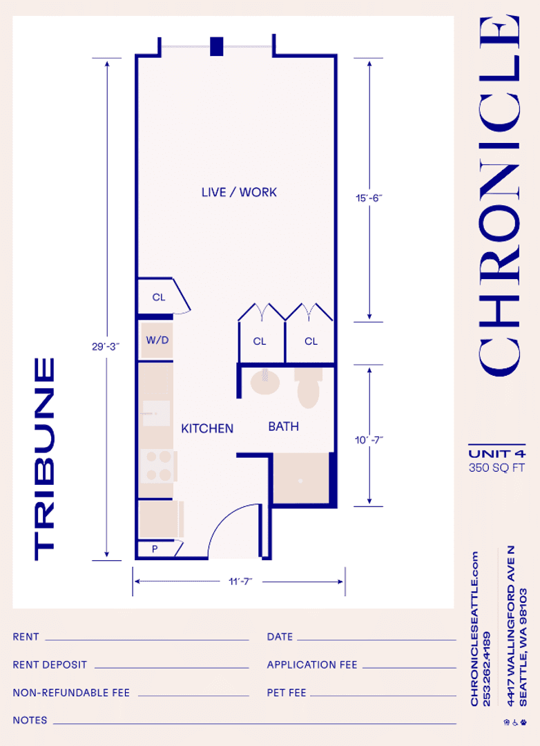 Seattle Apartment: 4417 Wallingford Ave N.