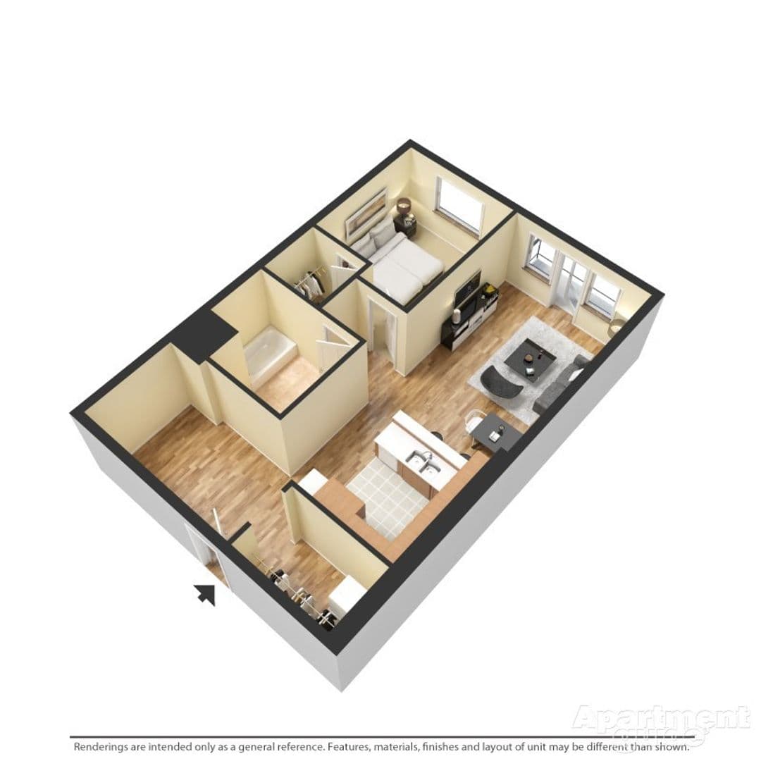 Seattle Apartment: 954 E. Union St.