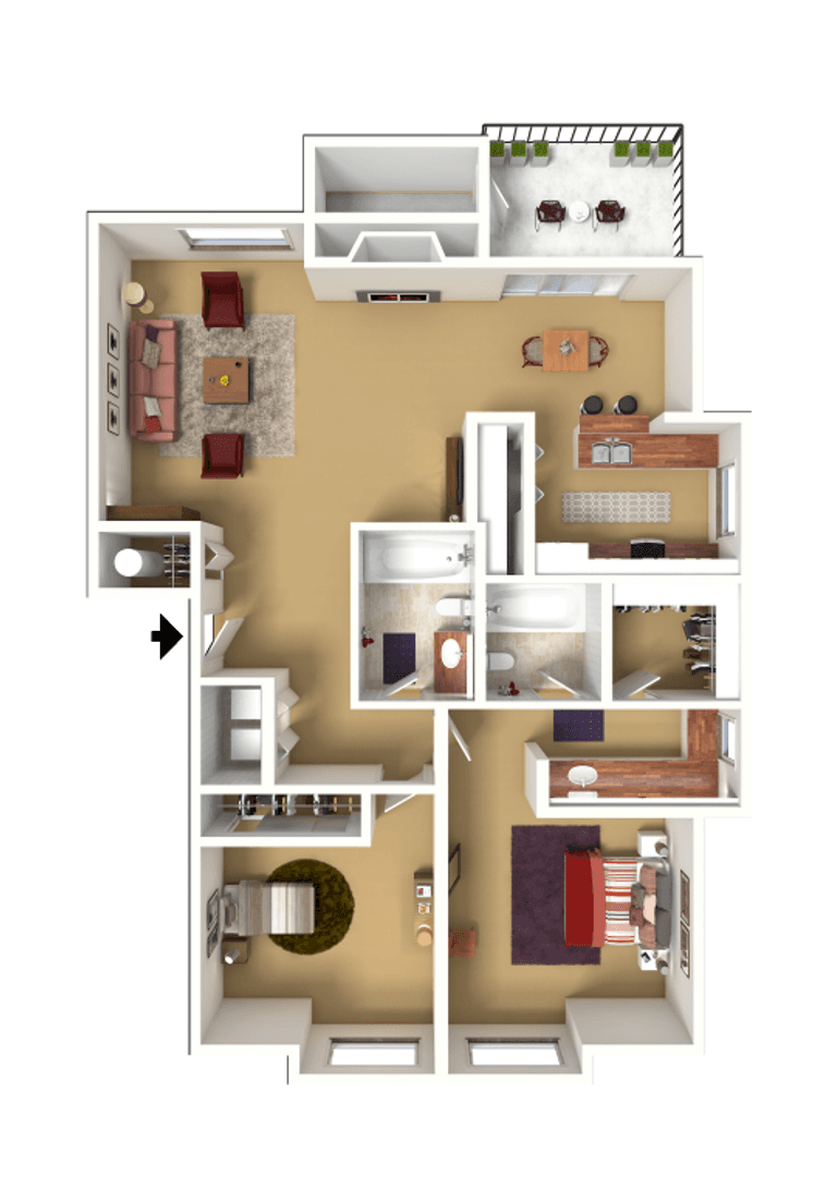 Tumwater Apartment: 2820 Tuscany Lane SW