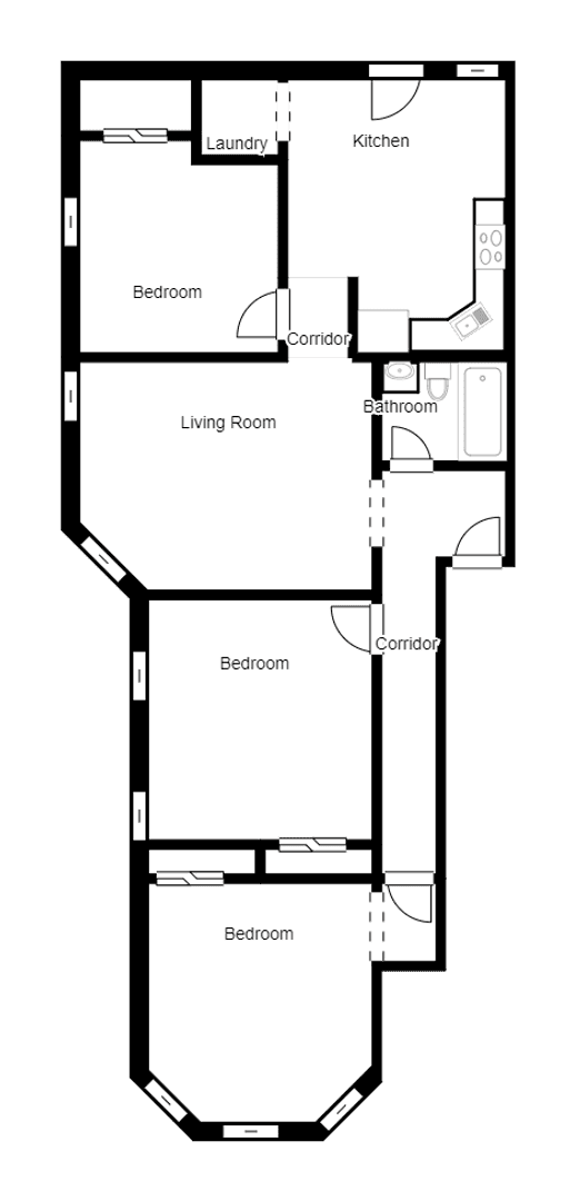 Hartford Apartment: 698-700 Broad St