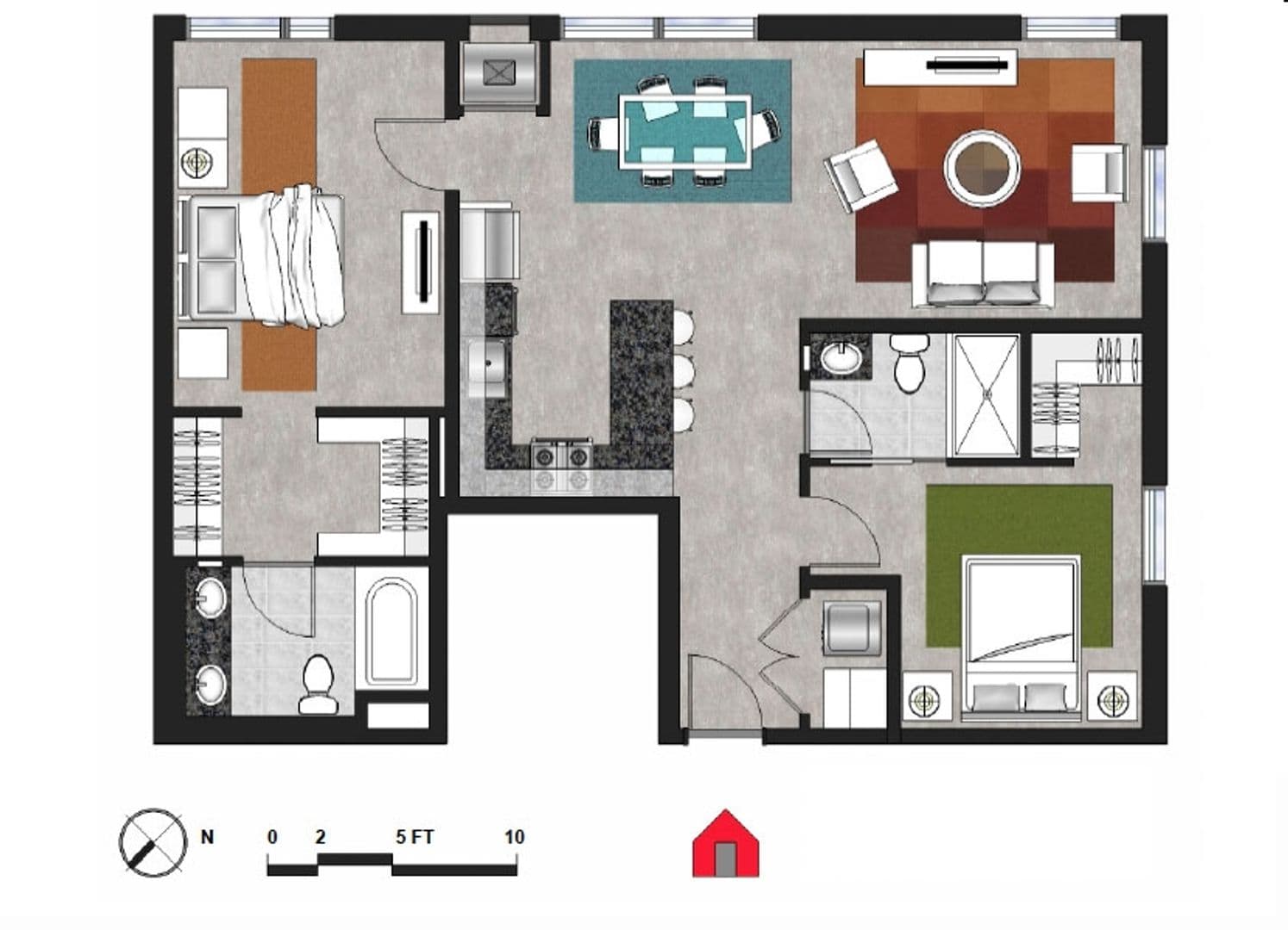 Minneapolis Apartment: 915 Washington Ave N