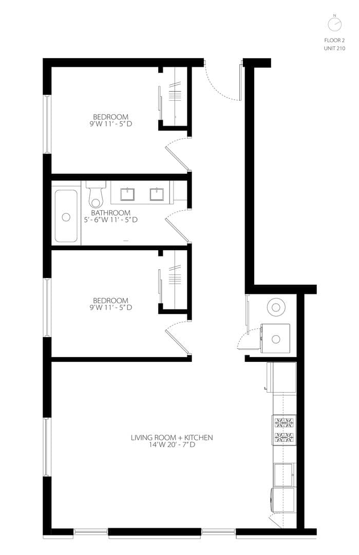 Albuquerque Apartment: 1623 Central Ave SW